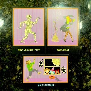 Harveys Modster Mash Trading Cards